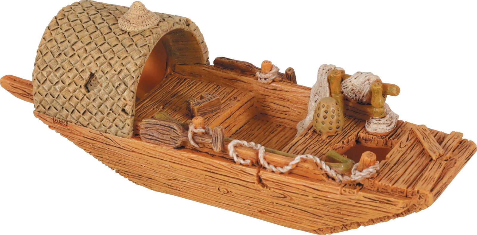 Zolux Dekoracja akwarystyczna Łódź rybacka model 3 L