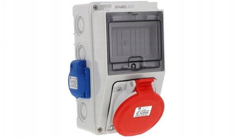 Rozdzielnica 5x32A 2x3x16A INA=32A IP54 SB-052505-S0060-54