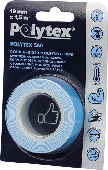 Blow 2910# Taśma dwustronna montażowa 19mmx1,50m