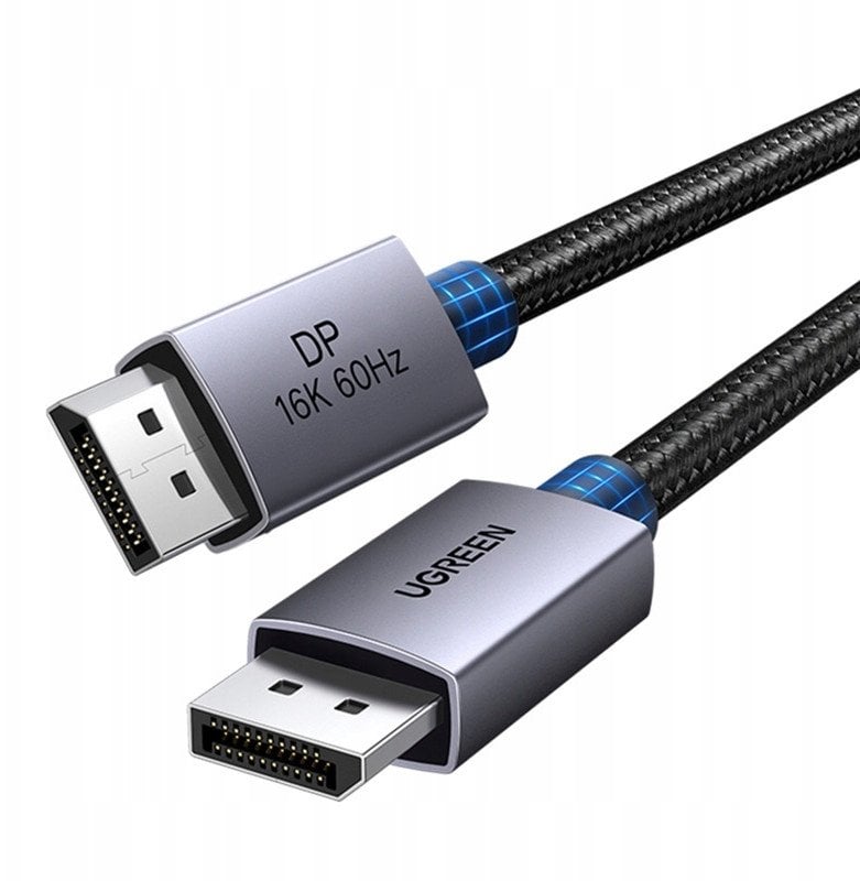 Kabel DisplayPort Ugreen DP131, 16K 60Hz, 80 Gbps, 2m