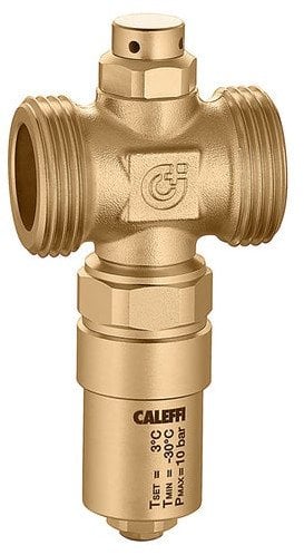 Zawór zabezpieczający przed zamarzaniem, wykonany z mosiądzu 1” (S)