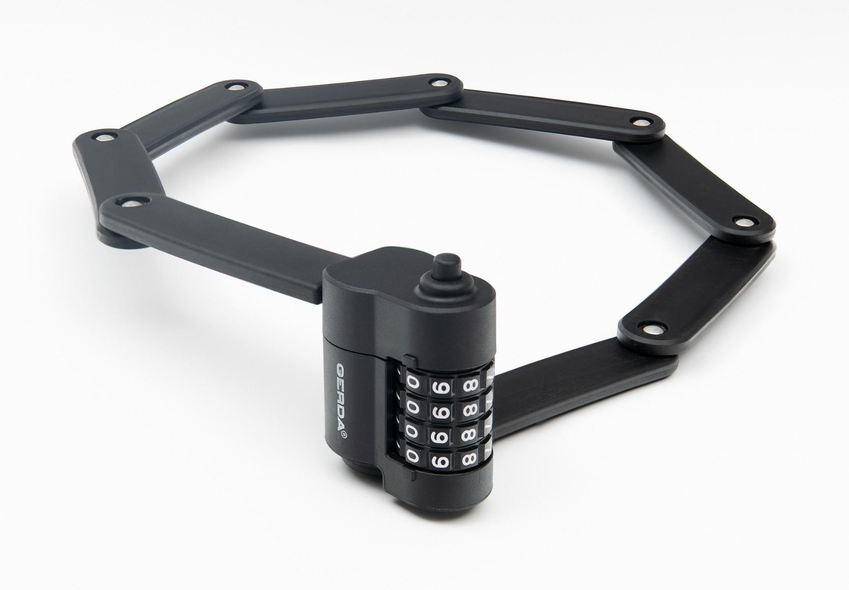 Zapięcie rowerowe składane Gerda FOLD Combo 880 Uniwersalny