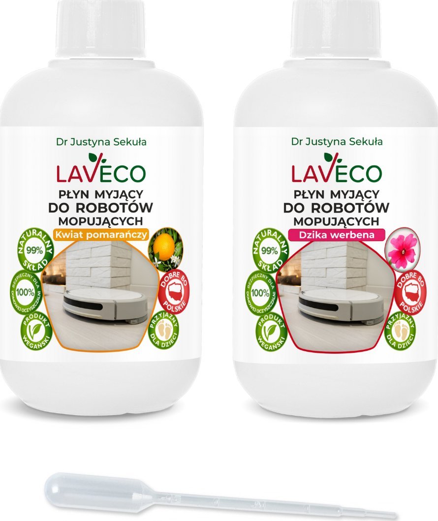 2 x Płyn myjący do robotów mopujących - LAVECO