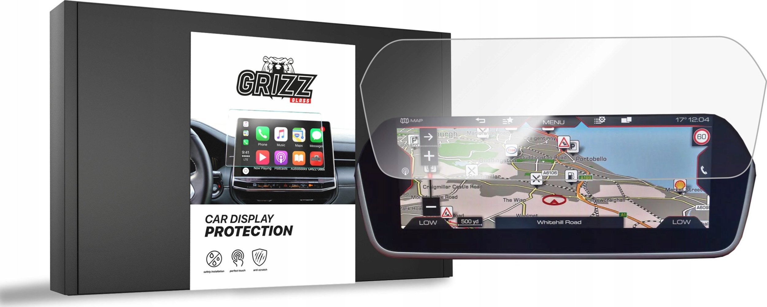 GrizzGlass Folia ceramiczna GrizzGlass CarDisplay Protection do Ferrari Portofino