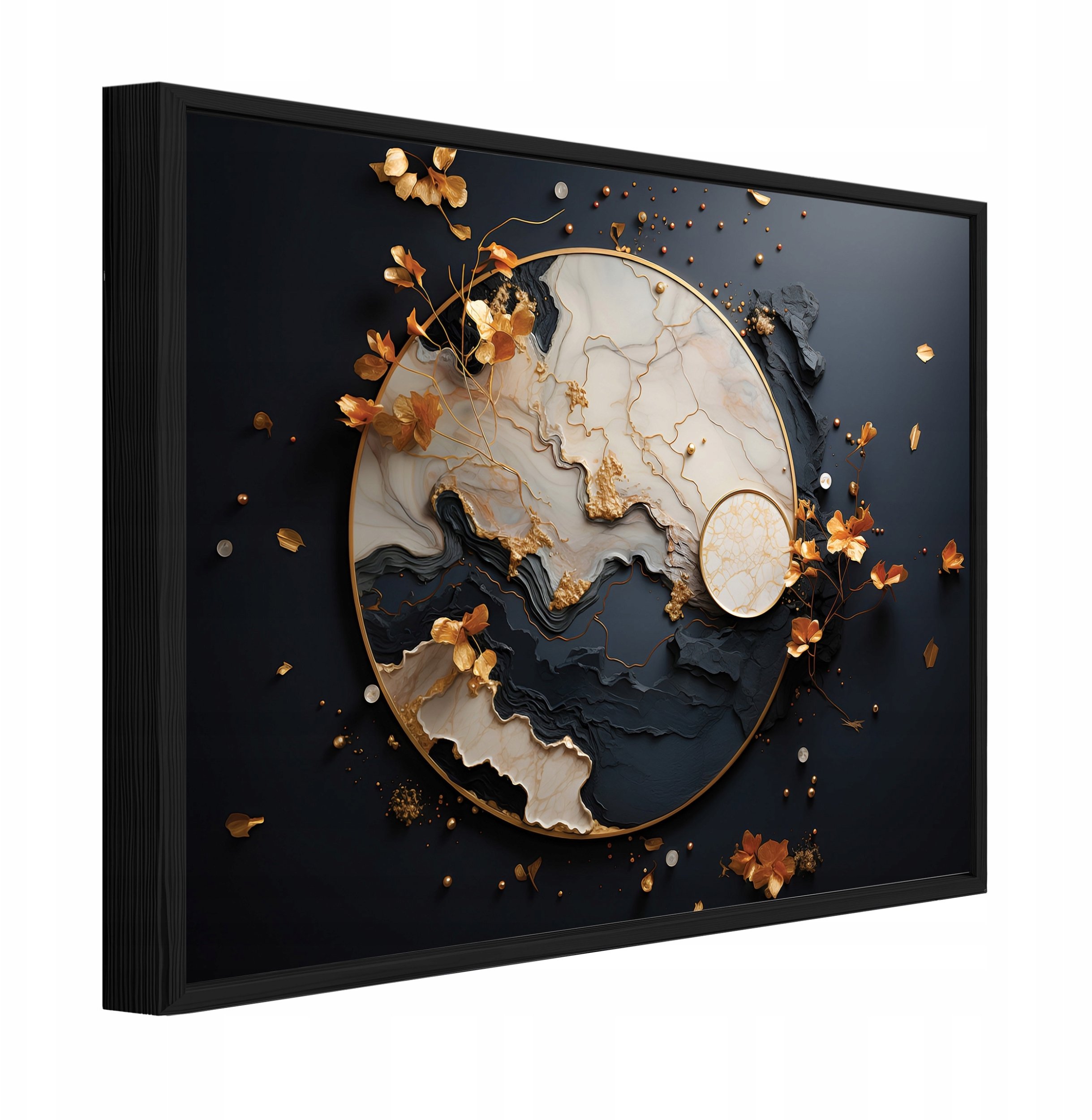 Obraz W Ramie Na Płótnie Abstrakcja Glamour Do Sypialni Salonu 120x80