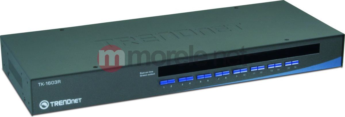 Przełącznik TRENDnet 16 PORT KVM USB/PS2 (TK-1603R) - Z010070