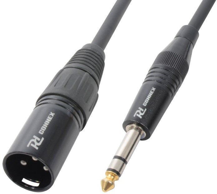 Kabel XLR (m) - Jack 6.3mm stereo 1,5m one size