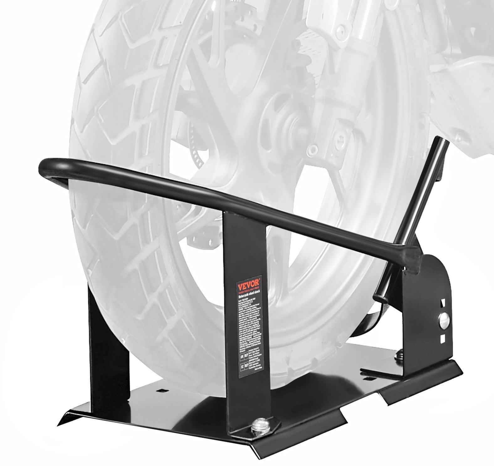 Stojak motocyklowy uchwyt koła opony motocykla, regulowany