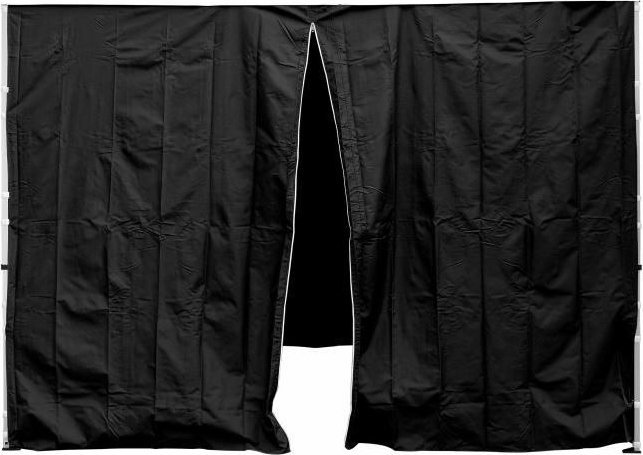 Komplet dwóch ścian do pawilonu PROFI 3 x 3 m - czarny