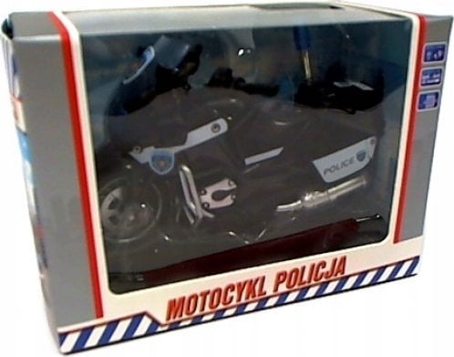 Hipo Motocykl policja 13cm z napędem światło, dźwięk M1217U