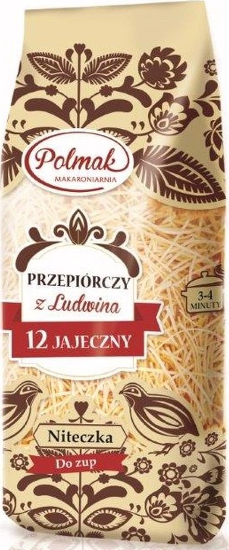 Pol-Mak Polmak Makaron Przepiórczy niteczka 250 g