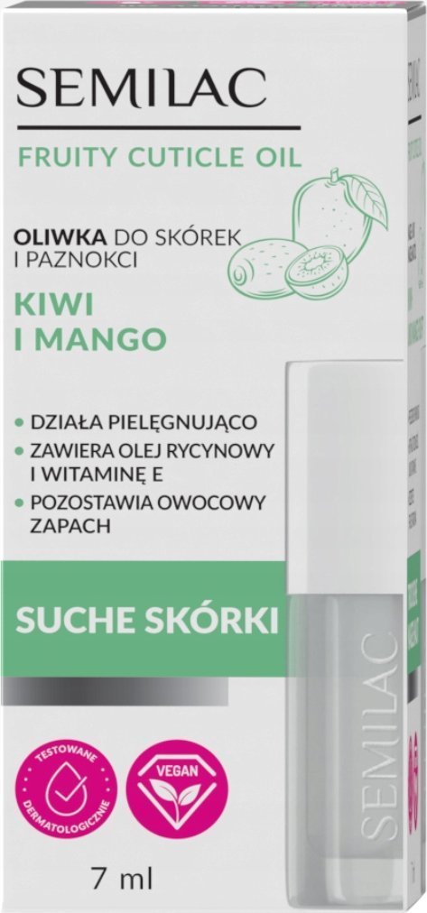 Semilac Nail oil semilac oliwka do skórek i paznokci kiwi mango 7ml