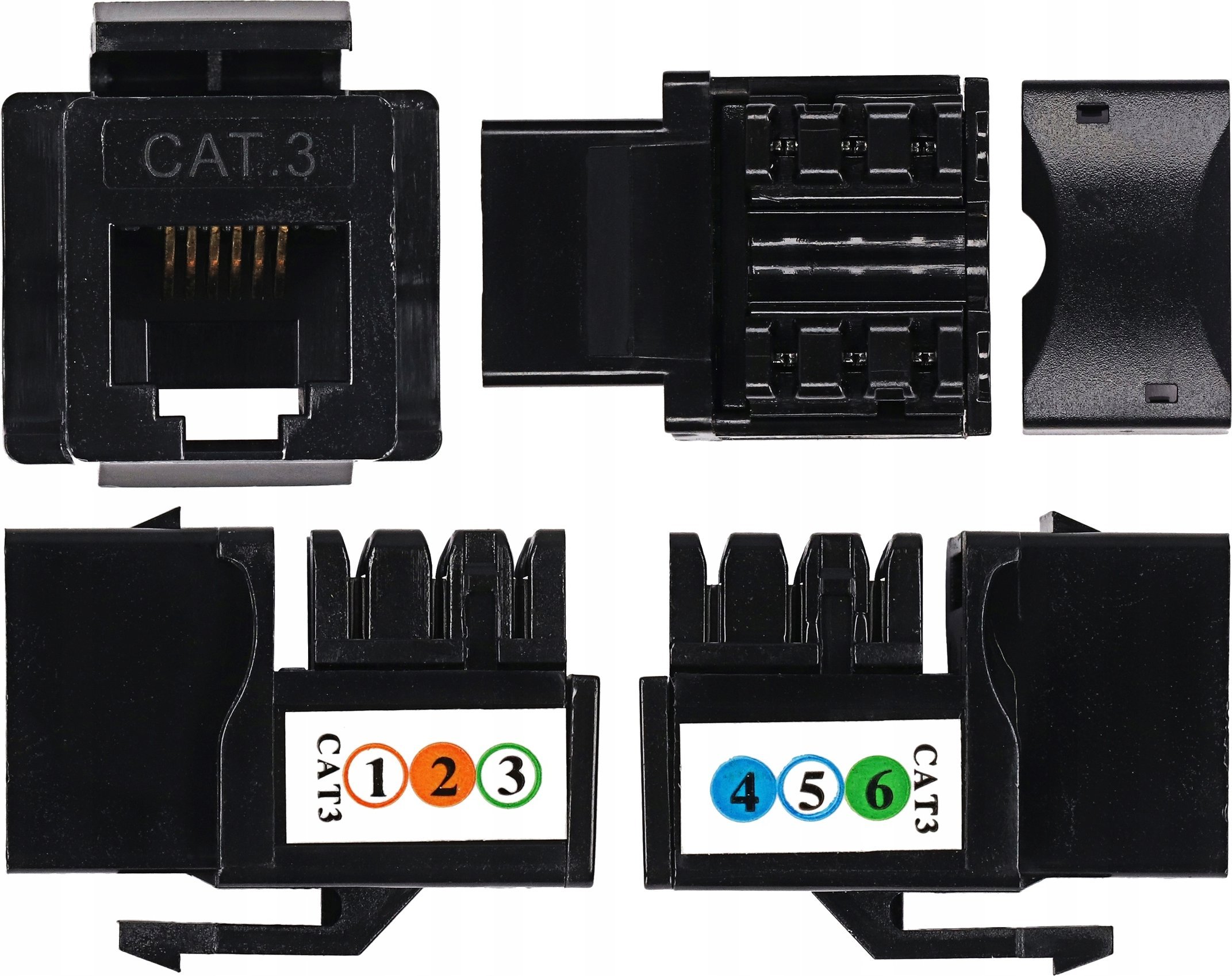 Timex Gniazdo telefoniczne 6-PIN JOWISZ biały