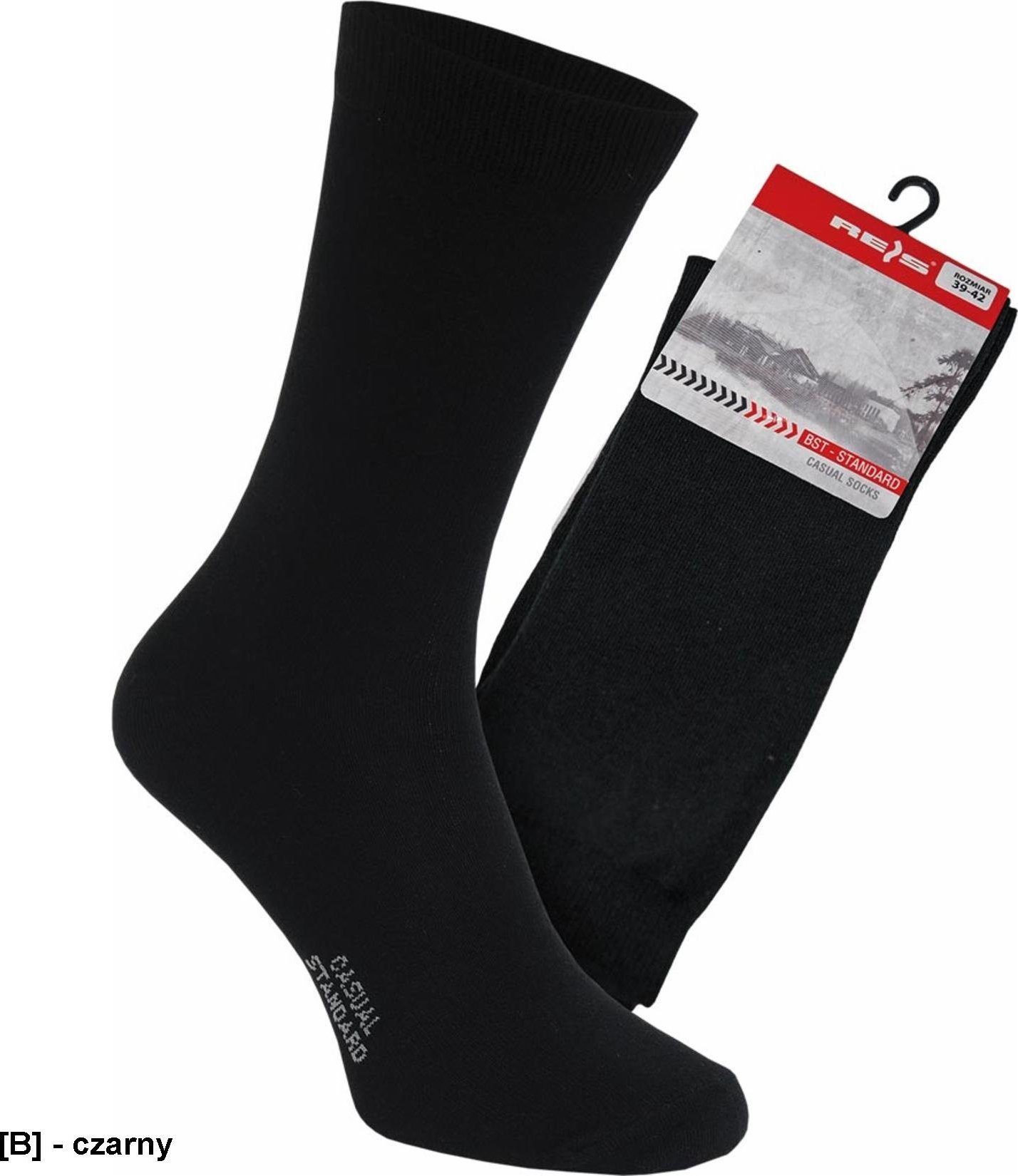 R.E.I.S. BST-STANDARD - Skarpety do pracy i codziennego użytku L (39-42)