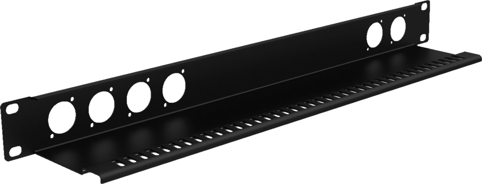 Caymon CAYMON BP106T Panel maskujący do szaf rack 19” z półką odciążającą, 6x D, 1 HE