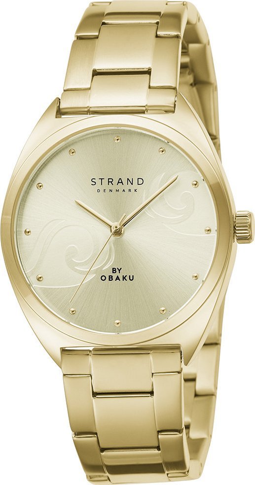 Zegarek Strand Zegarek damski Strand S719LXGGSG złoty