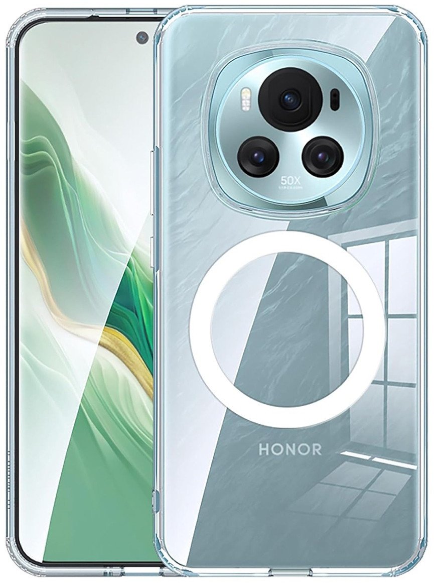 Etui Magnetyczne Magsafe Supero do Honor Magic 6 Pro, Przezroczyste