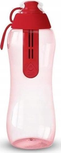 Dafi CZERWONA BUTELKA 0,3L + 1 FILTR WKŁAD DO WODY