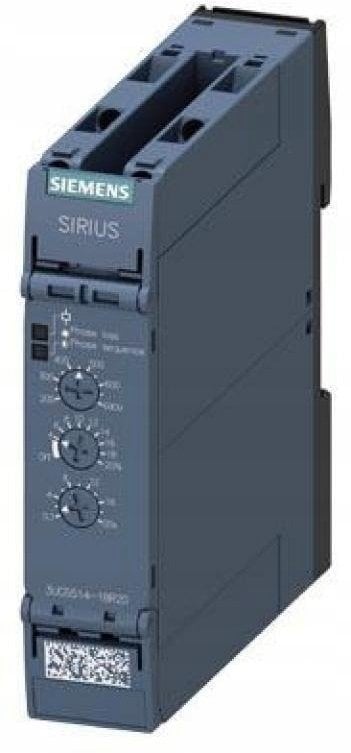 Siemens Przekaźnik kontrola kolejności asymetrii spadku napięcia 3P 160-690V AC 15-70Hz 2CO przyłącza śrubowego SIRIUS 3UG5514-1BR20