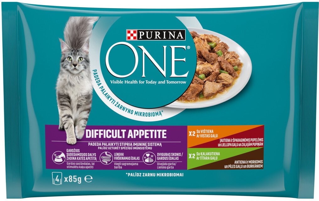 ONE DIFFCU LTAPPETITE WITH CHICKEN 4X85G