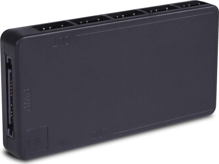 Alphacool Alphacool Core 11x 3-Pin DRGB Splitter - schwarz