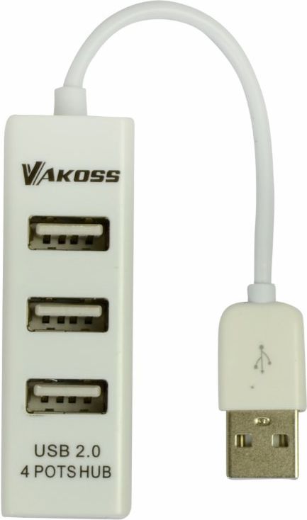 HUB USB Vakoss TC-234UX 4x USB-A 2.0 (TC-234UX)