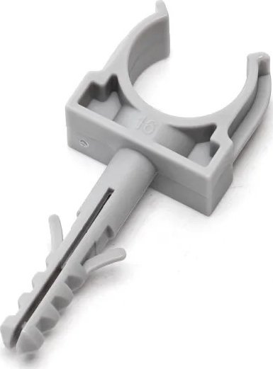 Aigostar Zacisk do rur z PVC w kształcie litery U ze śrubą rozporową, Zacisk do rur z PVC w kształcie litery U ze śrubą rozporową,