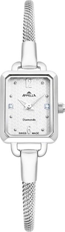 Zegarek Acappella Zegarek damski Appella L50009.5173DQ srebrny