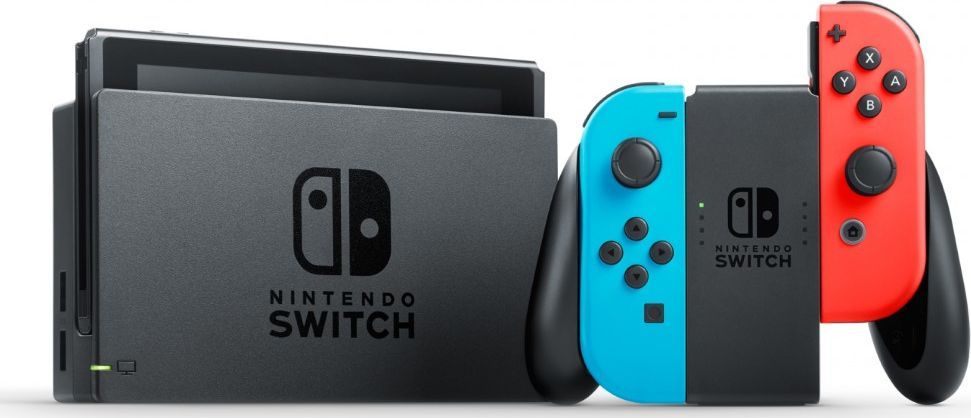 Nintendo Switch V2 Red & Blue (NSH006)