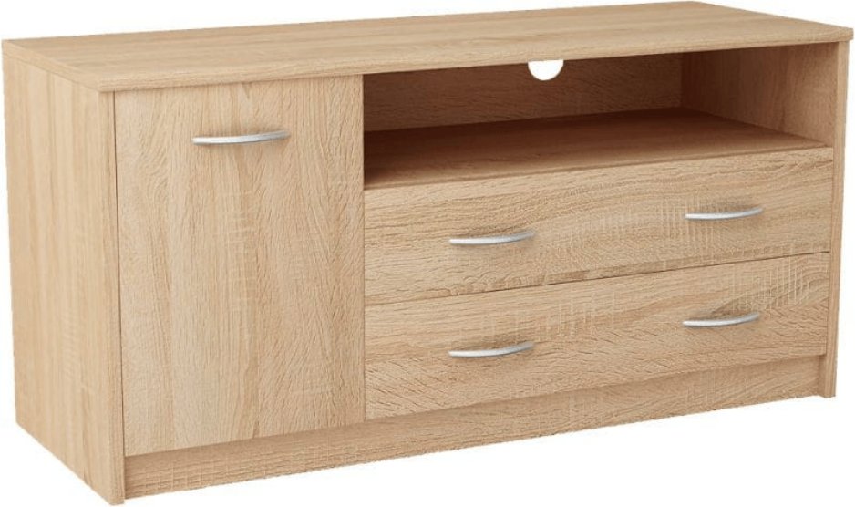 Szafka Rtv, komoda, Classic, 110x41x55 cm, dąb sonoma, mat