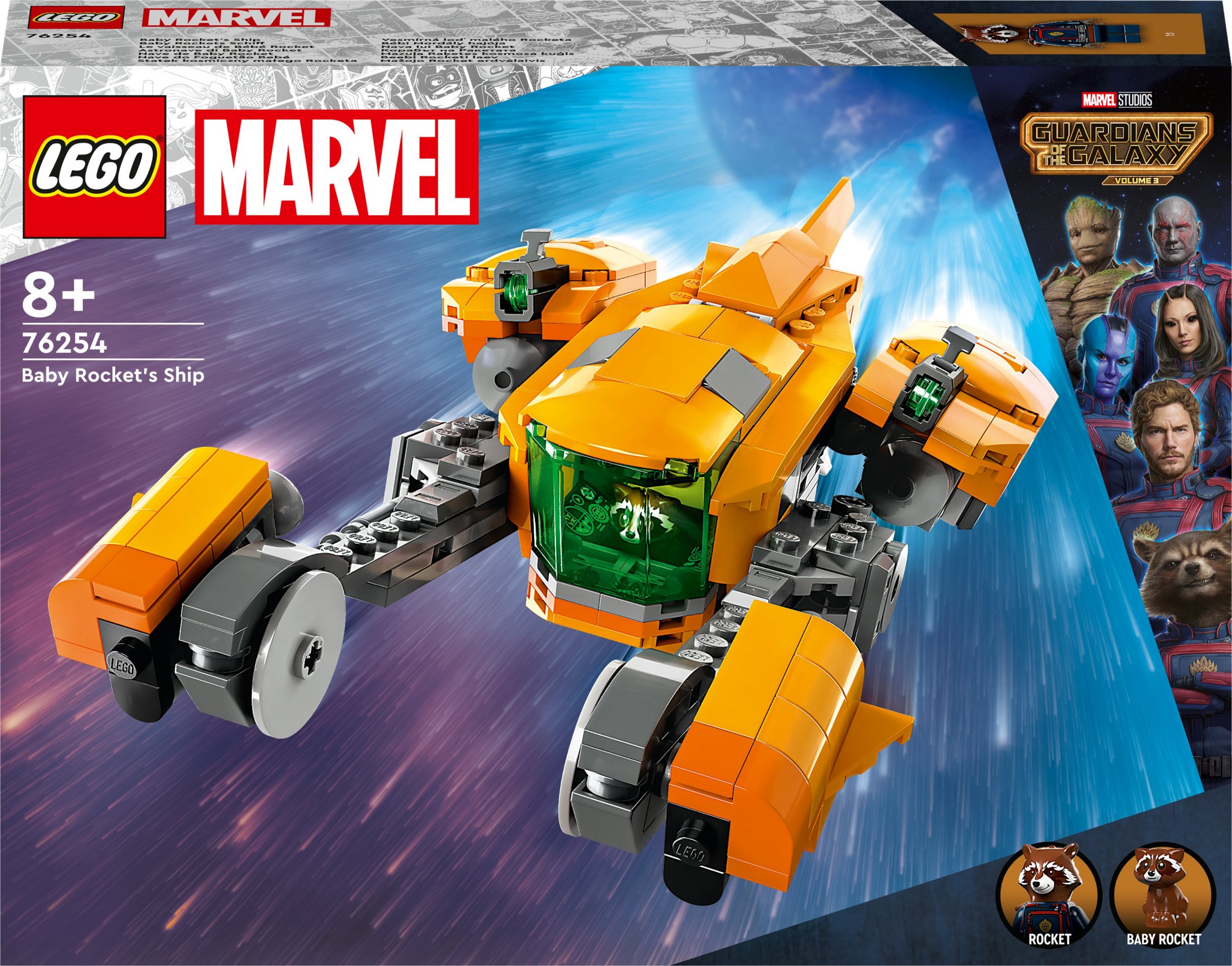 LEGO Marvel Statek kosmiczny małego Rocketa (76254)