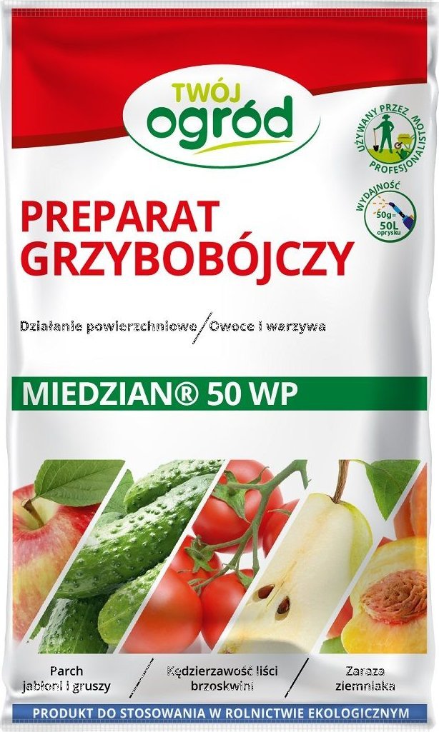 Twój Ogród Miedzian 50 WP Twój Ogród 10g środek grzybobójczy