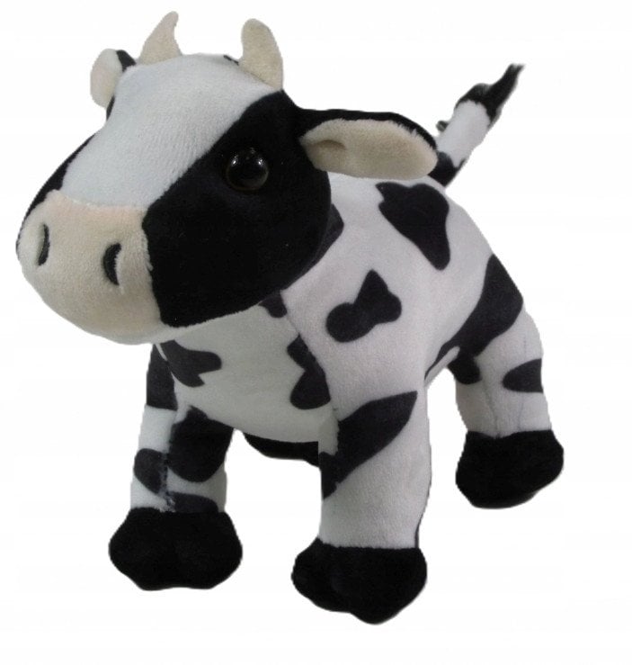 Krowa K-1307 czarne łaty 18cm 169761