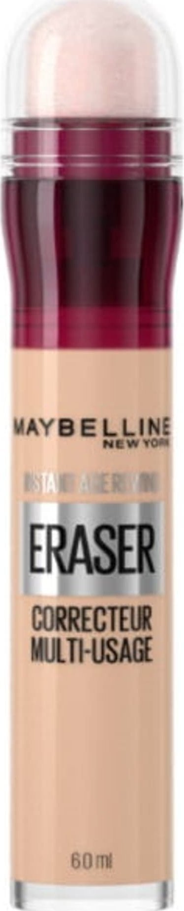Maybelline Maybelline Instant Anti-Age Eraser Concealer korektor do twarzy z gąbeczką 115 Warm Light 6.8ml