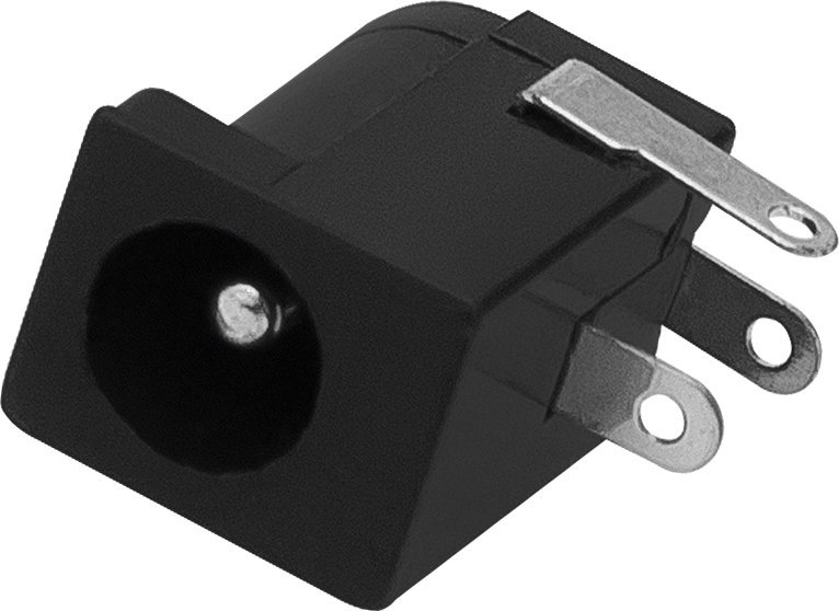 Blow 2113# Gniazdo dc 2,1/5,5 plastik montażowe