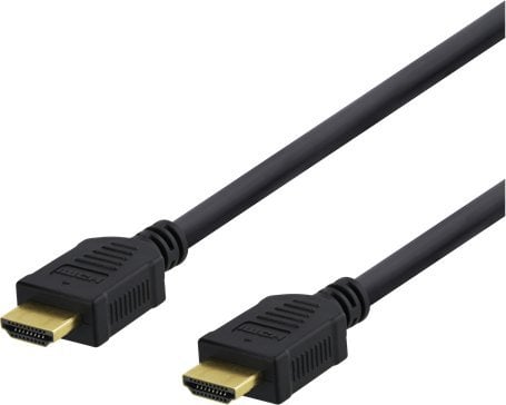 Kabel Deltaco DELTACO High-Speed HDMI kabelis, 10 m, Ethernet, 4K UHD, Be ferito juodas / HDMI-1070D