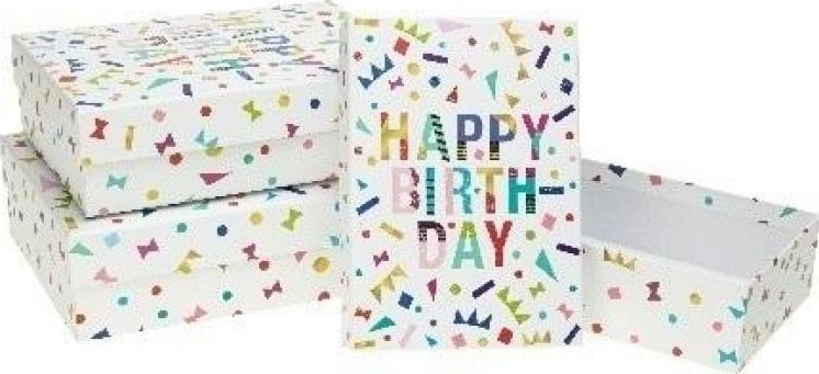 Teka Pudełko prezentowe PUP-22023-PR 3szt ROZETTE