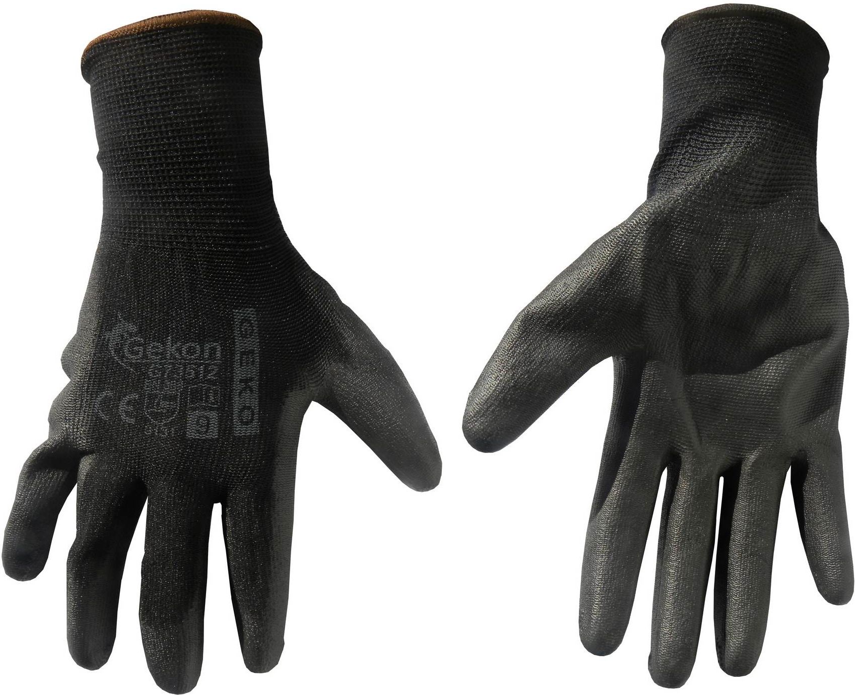Geko Rękawice ochronne GEKO r.9/czarne/(12/300)