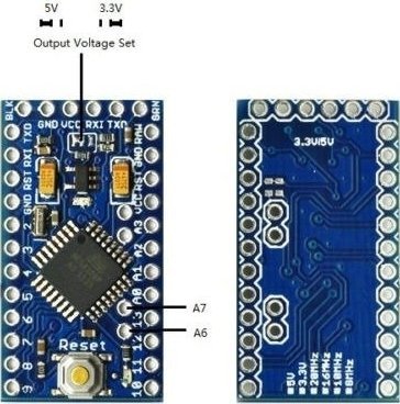 Arduino Pro Mini 328P – 5V / 16MHz – ATmega328P z ładowarką – Bascom AVR – Kompatybilny z Arduino