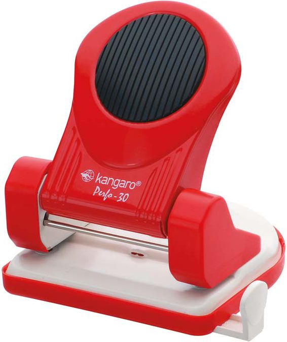 Dziurkacz Kangaro Perfo 20 30 kartek Czerwony (KA30-04)