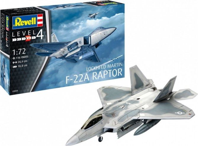Revell Model do sklejania Lockheed Martin F-22A Raptor