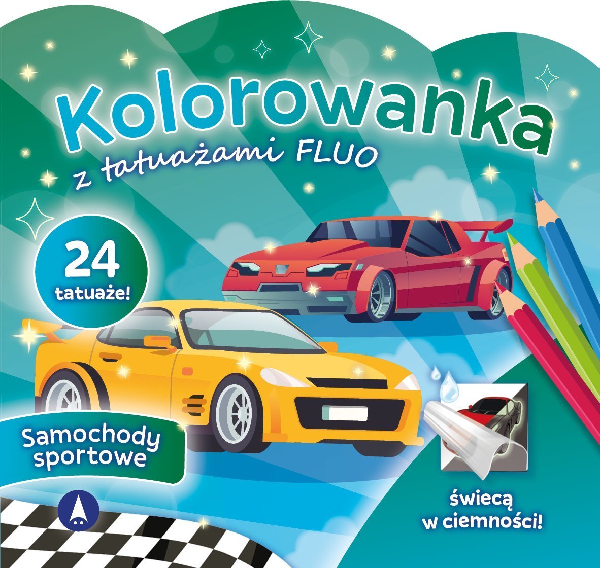 Skrzat Fluo-samochody sportowe 77612
