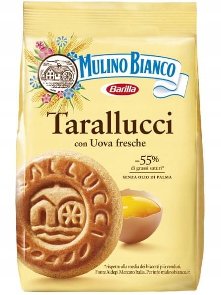 Ciastka Tarallucci con Uova fresche 350g - Mulino Bianco