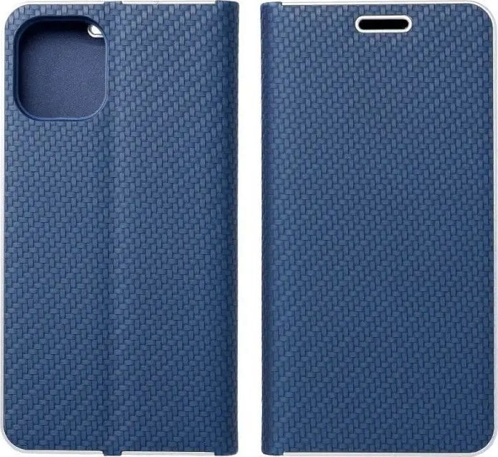 ForCell Kabura Forcell LUNA Book Carbon do XIAOMI Redmi NOTE 11 PRO / 11 PRO 5G niebieski