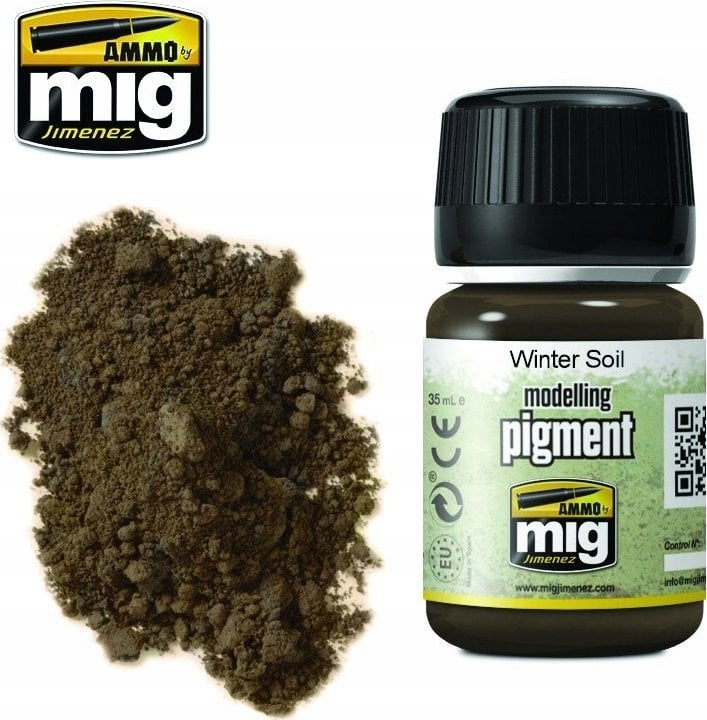 Vallejo Ammo: Modelling Pigment - Winter Soil (35 ml)