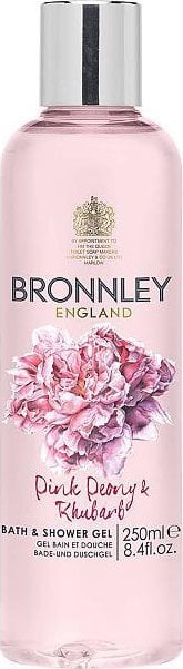 John Richmond Bronnley, Pink Peony & Rhubarb, Cleansing, Shower Gel, For All Skin Types, 250 ml For Women