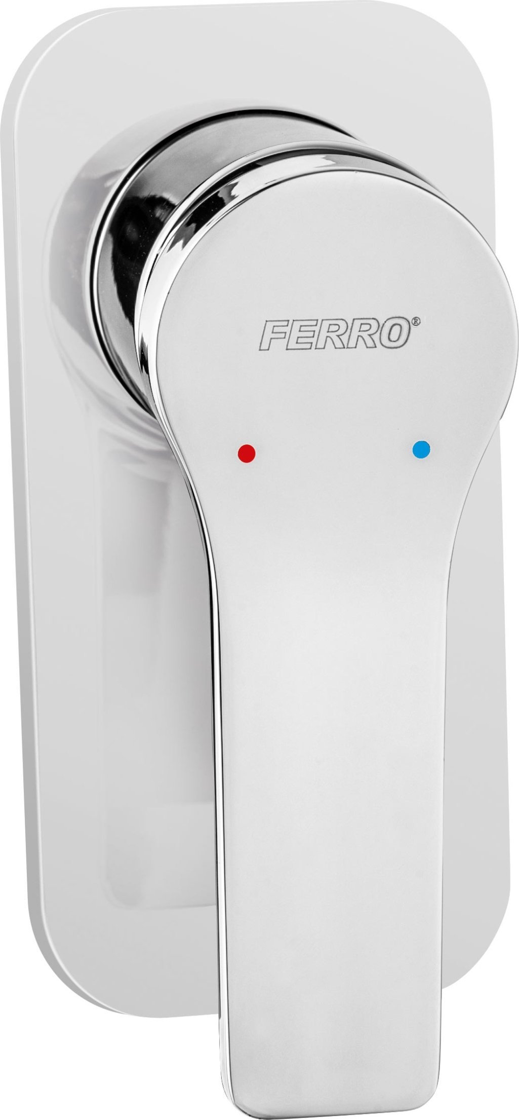 Ferro STRATOS bateria natryskowa podtynkowa, 1-funkcyjna, chrom