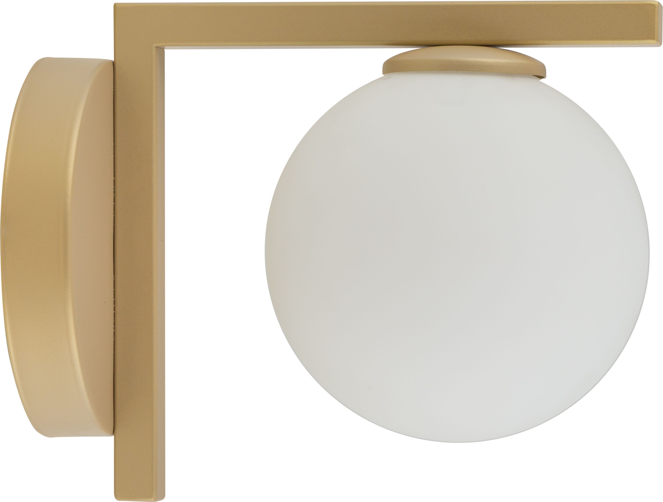 Kinkiet Sigma Kinkiet ścienny LED Ready do pokoju dziennego złoty Sigma ANDY 33342