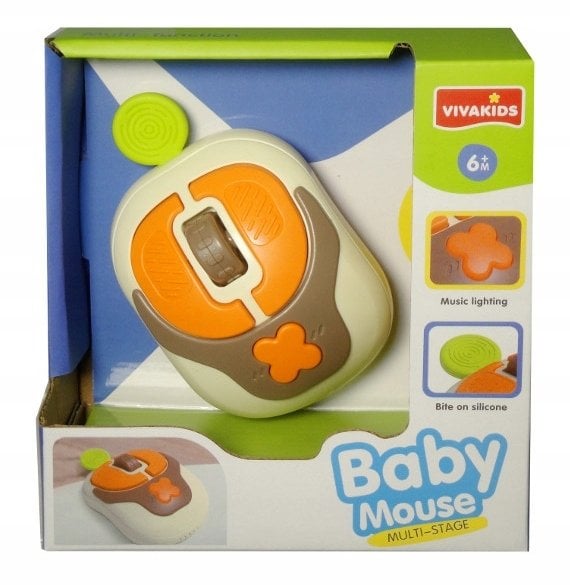 Zabawka dla malucha myszka komputerowa z dźwiękami