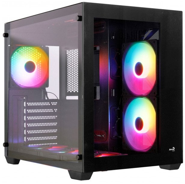 AeroCool Geh Midi Dryft MicroATX/ATX/MiniITX ARGB (black)